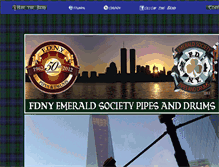 Tablet Screenshot of fdnypipesanddrums.net